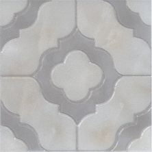 Вставка Kerama Marazzi MLD\A64\SG1550L Помильяно серый лаппатированная 14,5x14,5